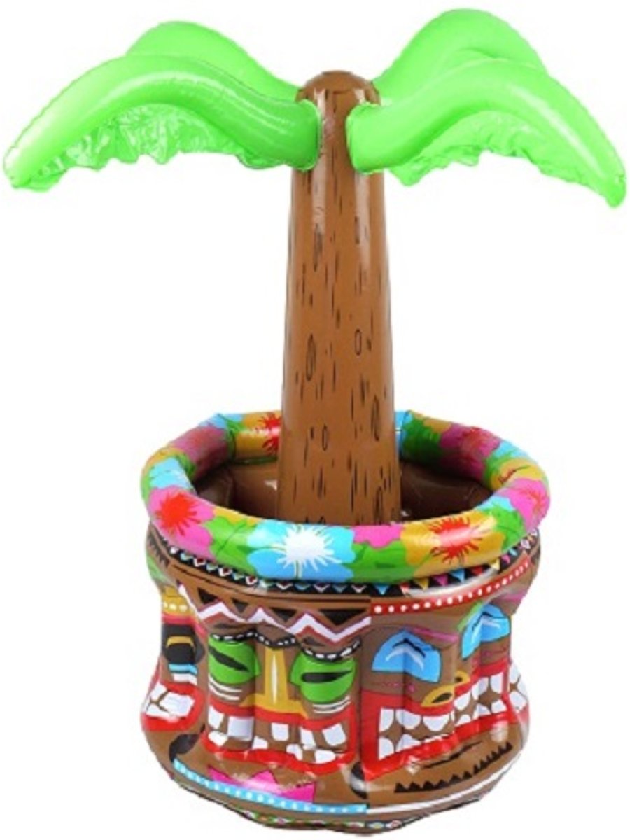 Opblaasbare Palm Boom Drank / Bier Koeler | Beach Party Palmboom | 66 cm Hoog